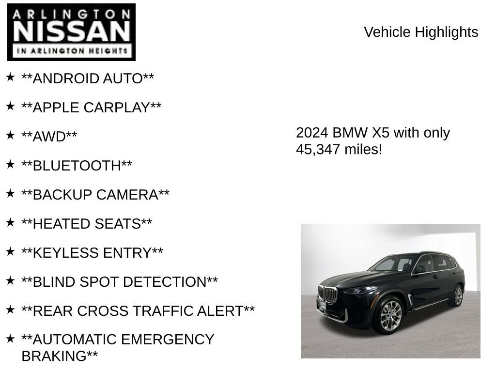 Used 2024 BMW X5 xDrive50e image 7