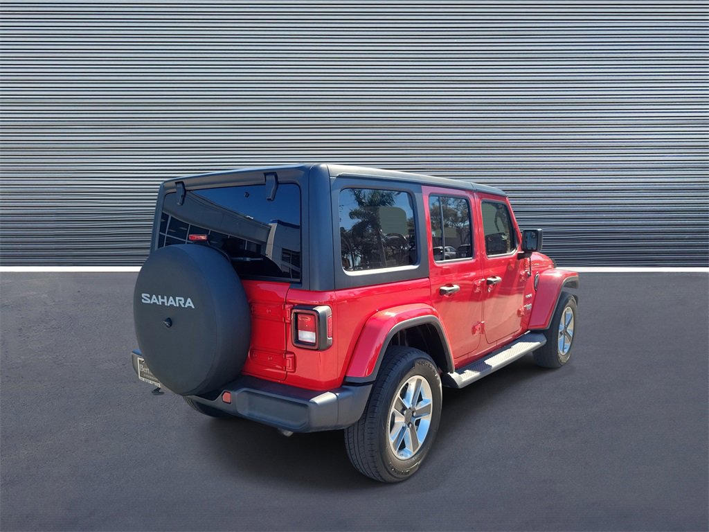 Used 2021 Jeep Wrangler Unlimited Sahara image 3