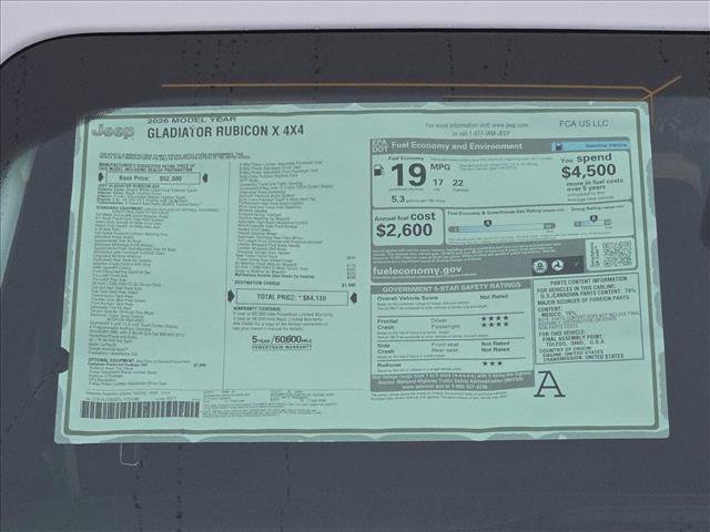 New 2026 Jeep Gladiator Rubicon image 18