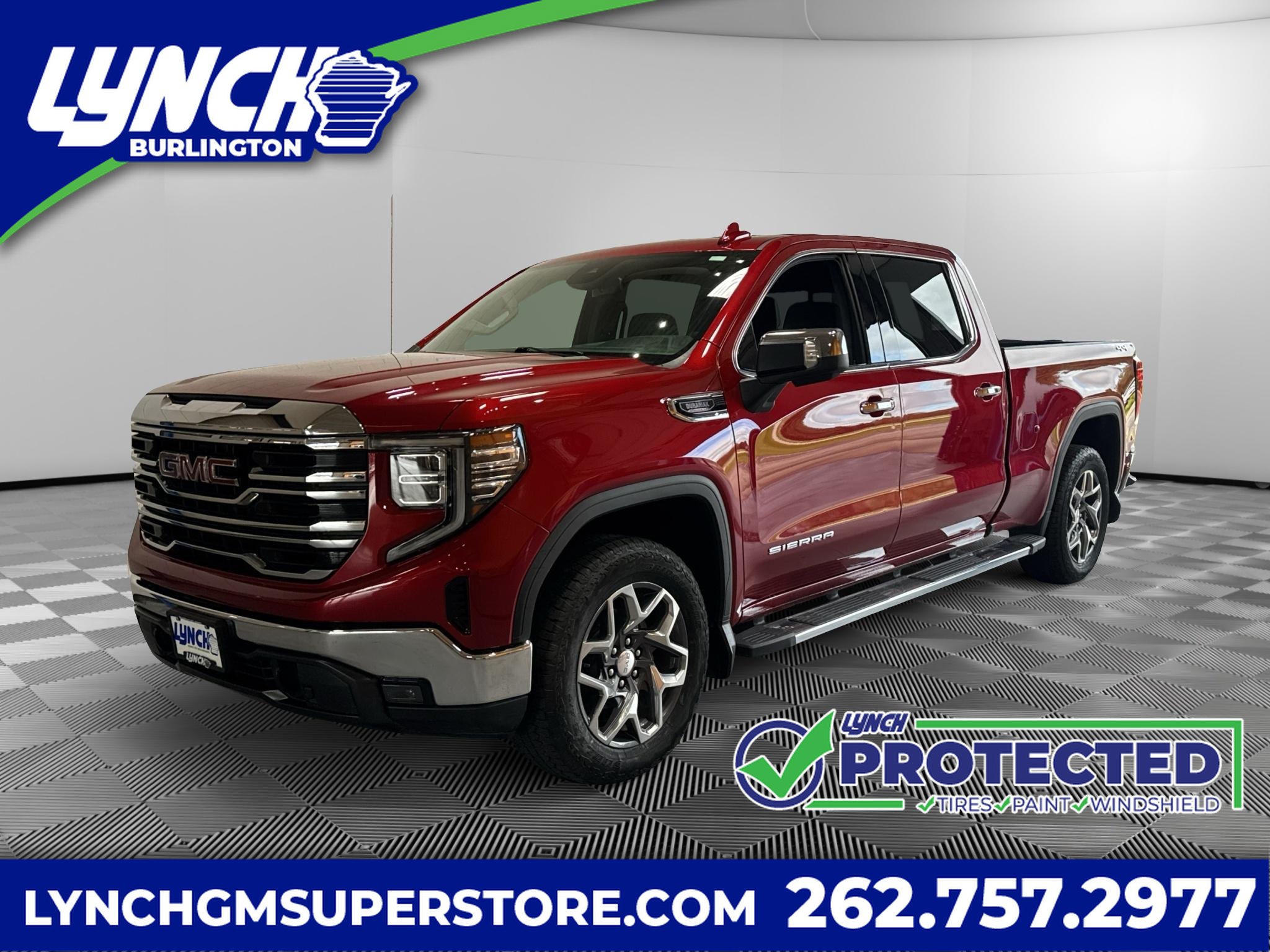 Used 2025 GMC Sierra 1500 SLT w/ SLT Premium Package AWD/4WD image 1
