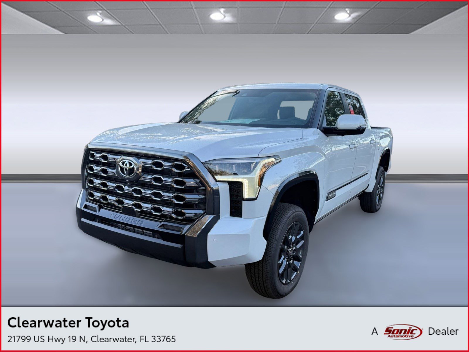 New 2026 Toyota Tundra Platinum image 1