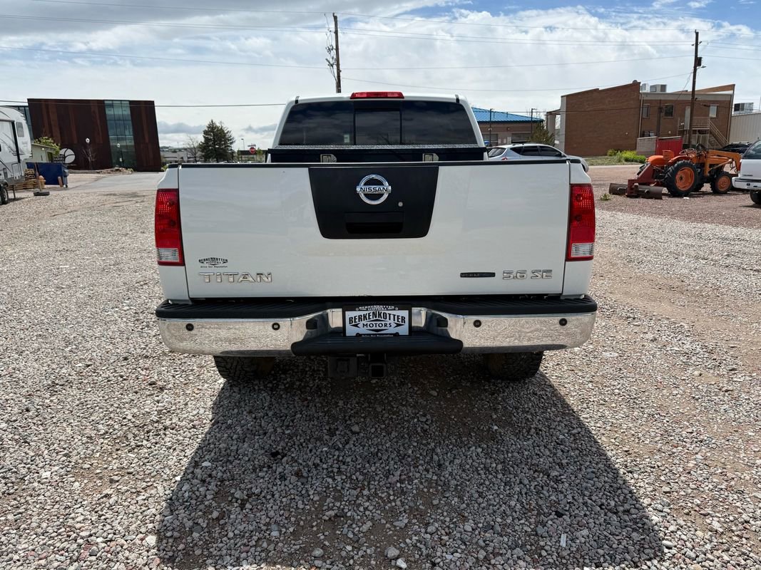Used 2009 Nissan Titan SE w/ SE Max Utility Pkg AWD/4WD image 6