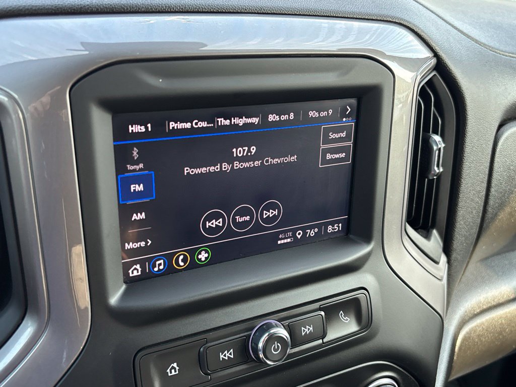 Certified 2024 Chevrolet Silverado 1500 Custom w/ Turbomax Blackout Package AWD/4WD image 17