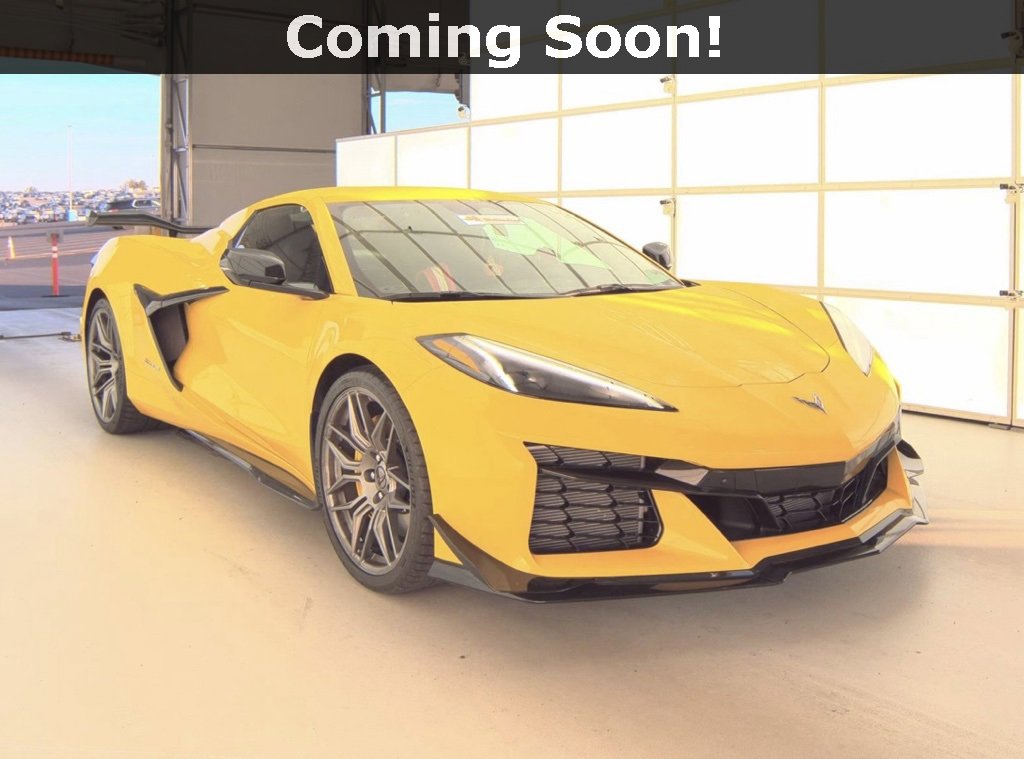 Used 2025 Chevrolet Corvette Z06 w/ Chrome Exterior Badge Package