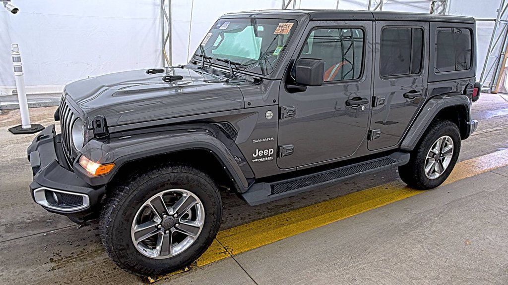 Used 2022 Jeep Wrangler Unlimited Sahara w/ Cold Weather Group AWD/4WD image 1
