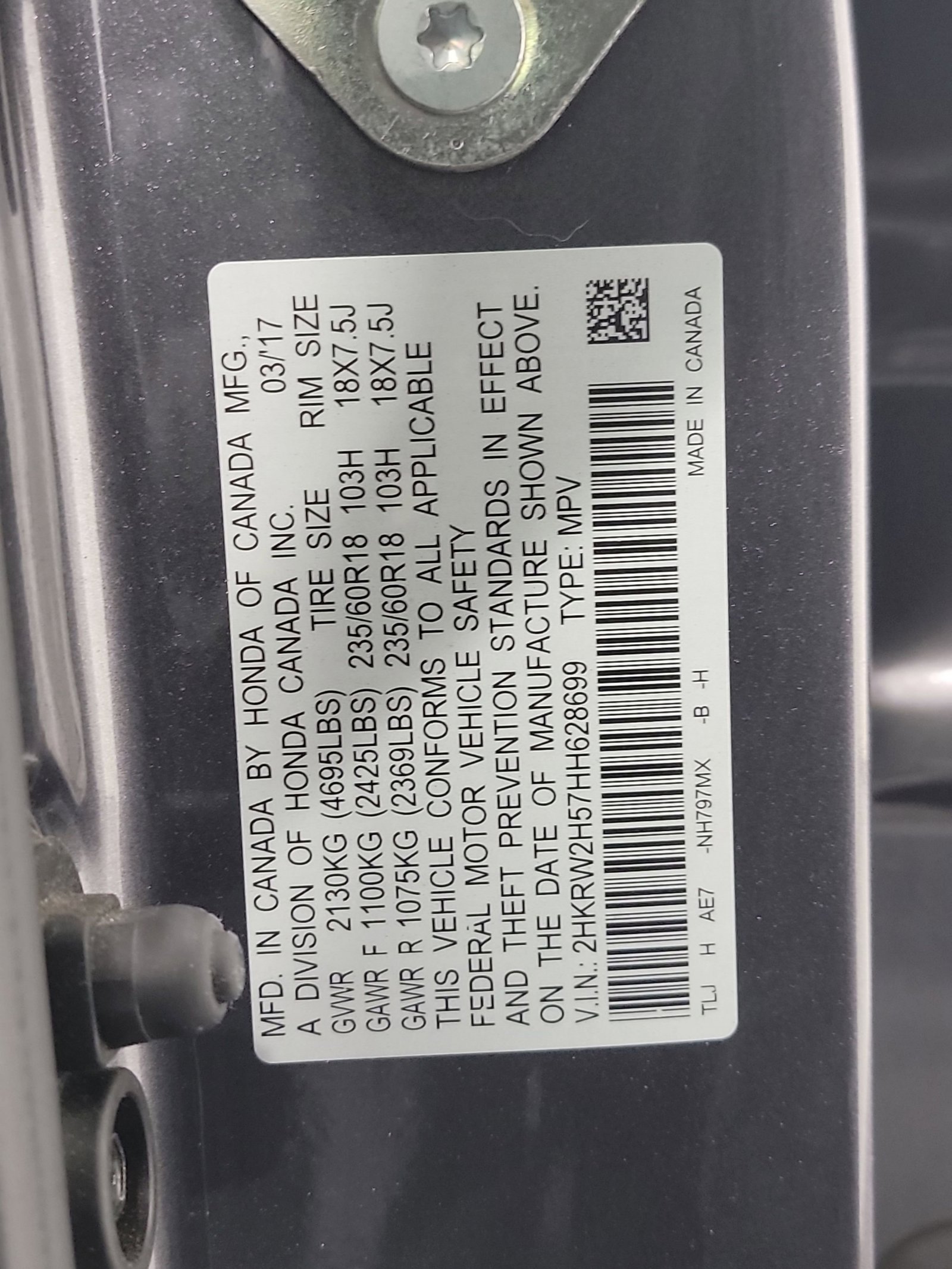 Used 2017 Honda CR-V EX image 33