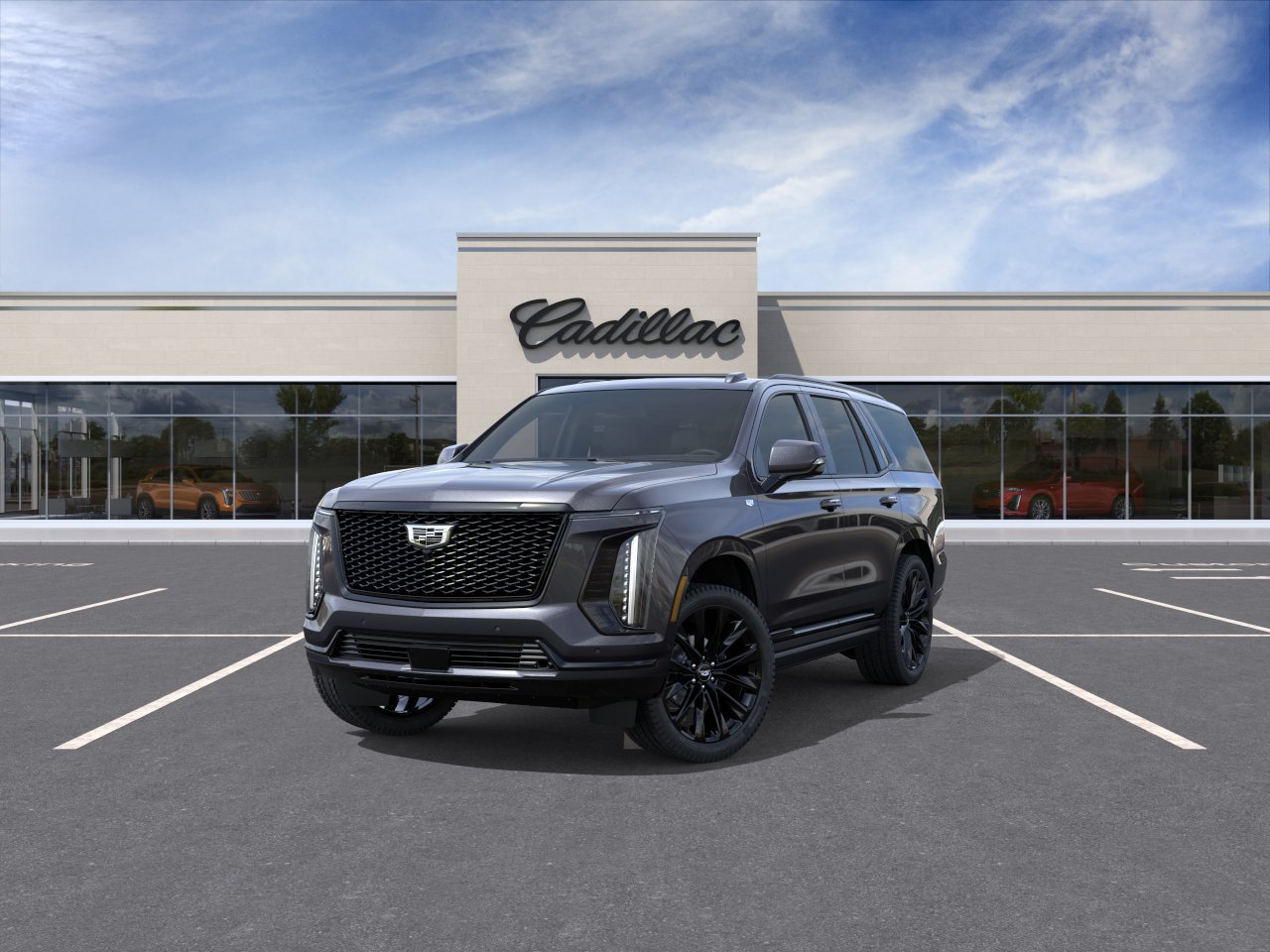 New 2026 Cadillac Escalade Platinum Sport w/ LPO, ONYX Package AWD/4WD image 8