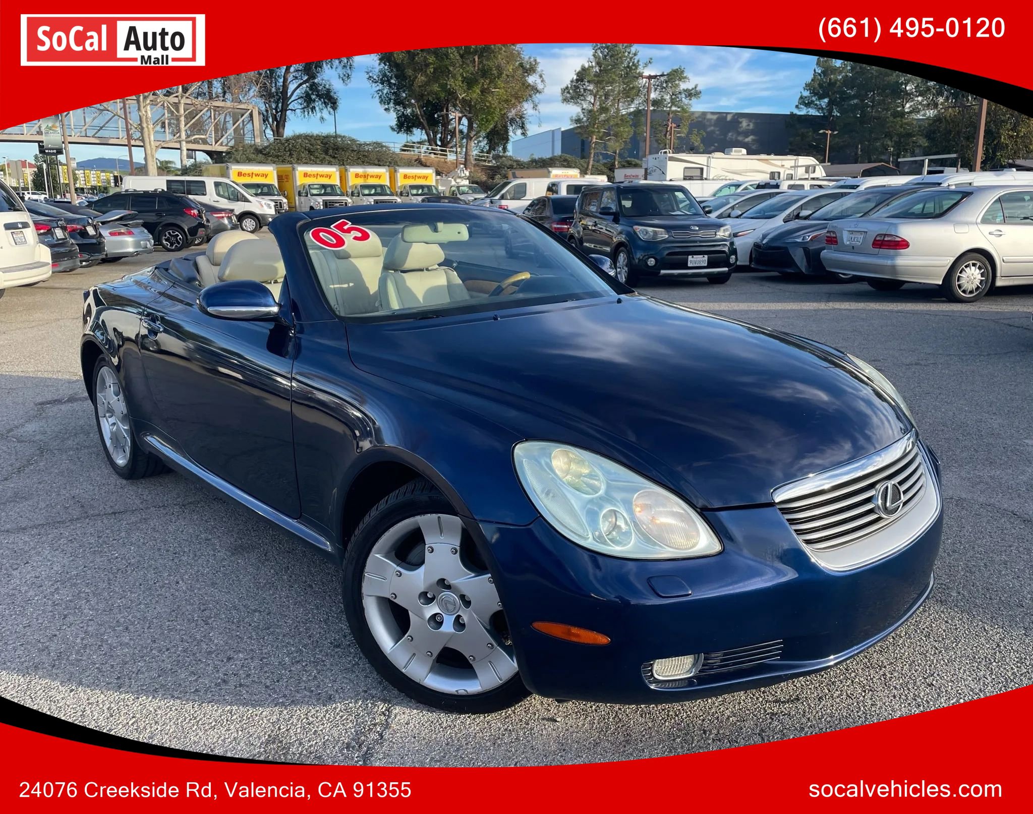 Used 2005 Lexus SC 430 Convertible