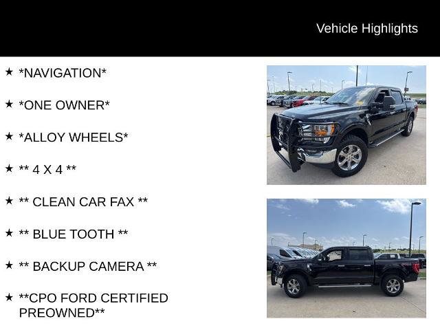 Certified 2022 Ford F150 XLT w/ Equipment Group 302A High AWD/4WD image 4