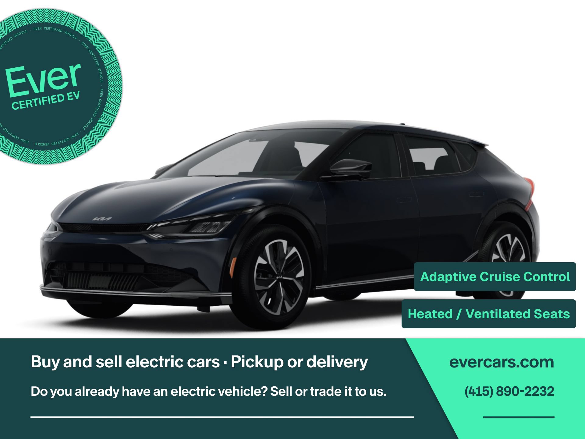 Used 2024 Kia EV6 Wind RWD image 1