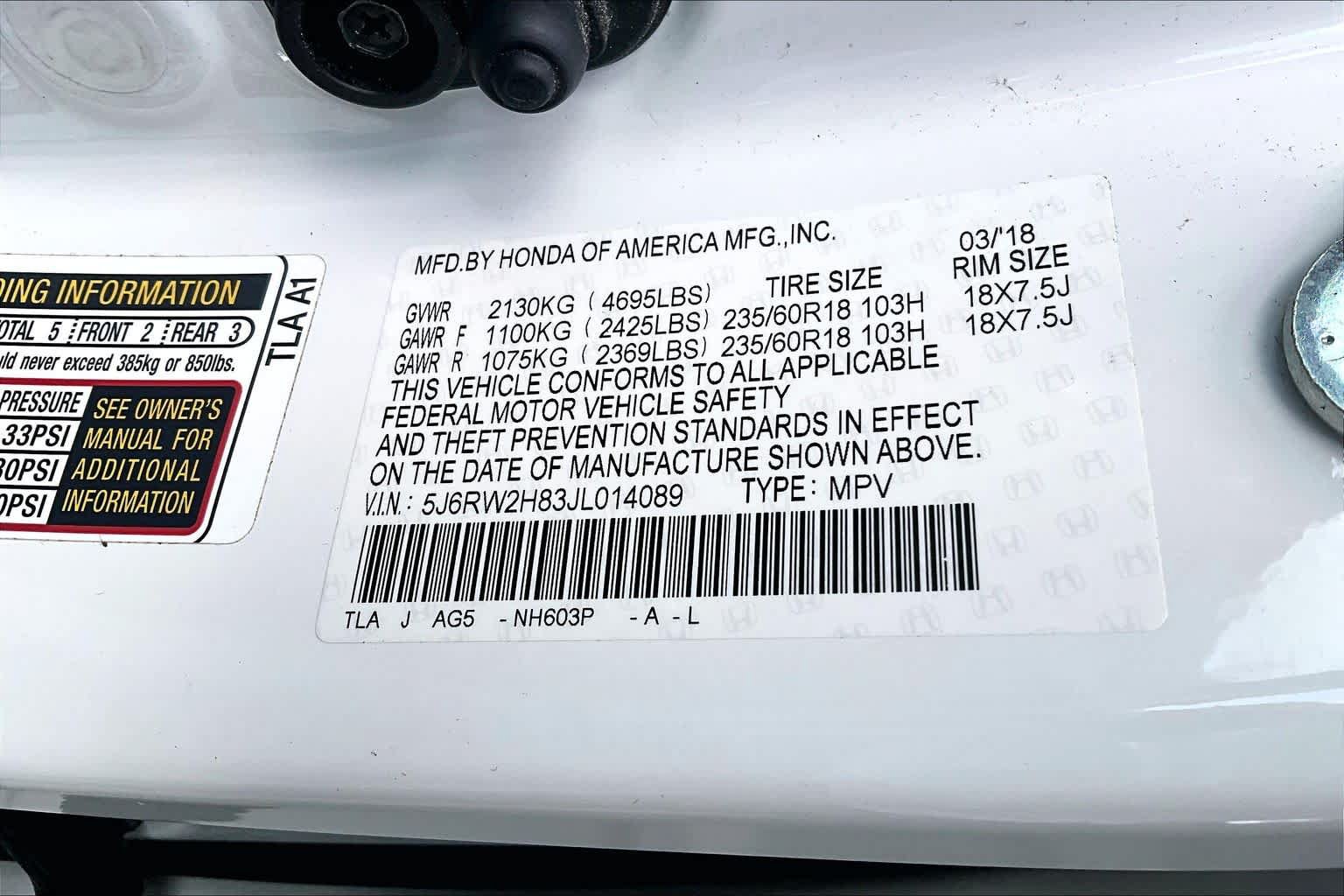 Used 2018 Honda CR-V EX-L image 34