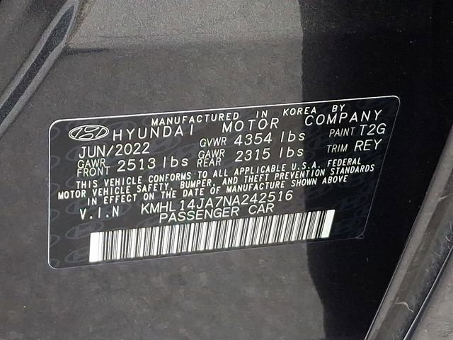 Used 2022 Hyundai Sonata SEL w/ Convenience Package FWD image 28
