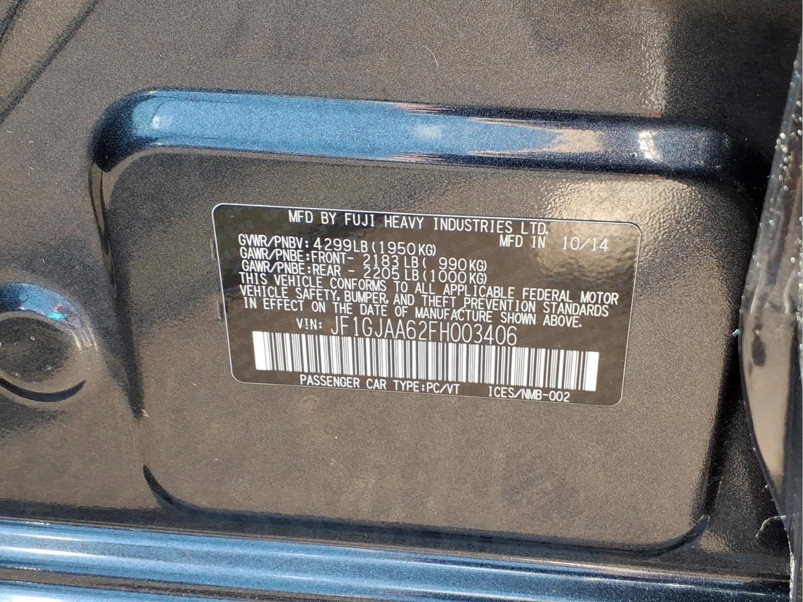 Used 2015 Subaru Impreza 2.0i AWD/4WD image 28