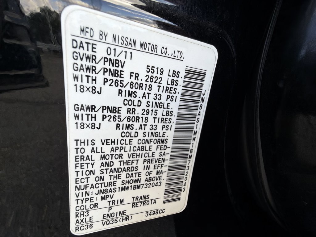 Used 2011 INFINITI FX35 AWD w/ Premium Pkg image 29
