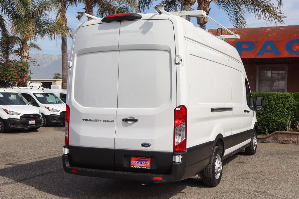 Used 2023 Ford Transit 350 148 High Roof Extended w/ Fleet Safety Package RWD image 10