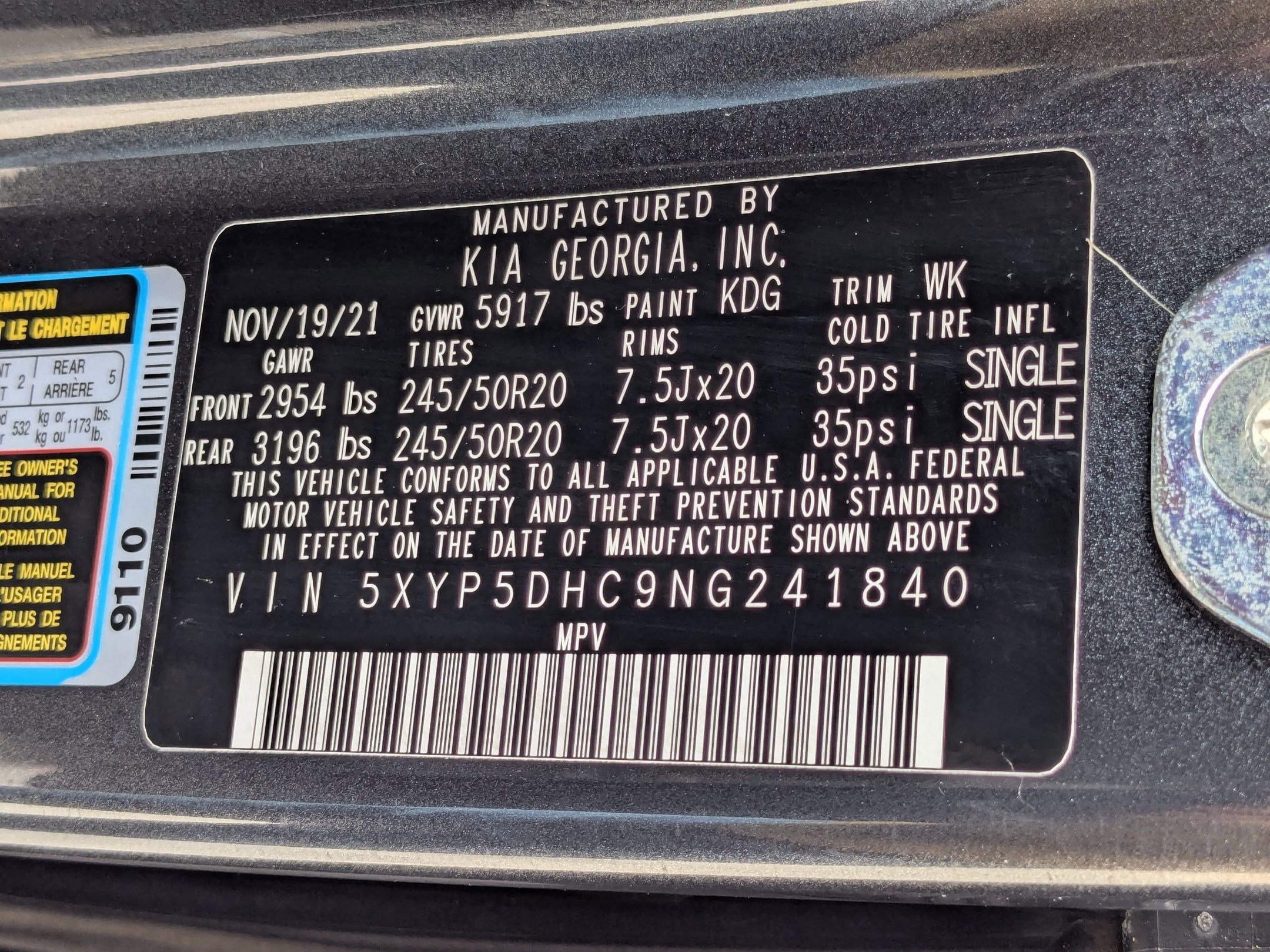 Certified 2022 Kia Telluride SX w/ SX Prestige Package image 33