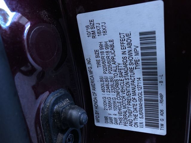 Used 2016 Honda CR-V Touring image 32