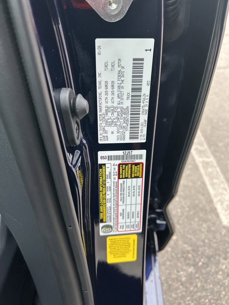 New 2026 Toyota Tundra Limited image 36