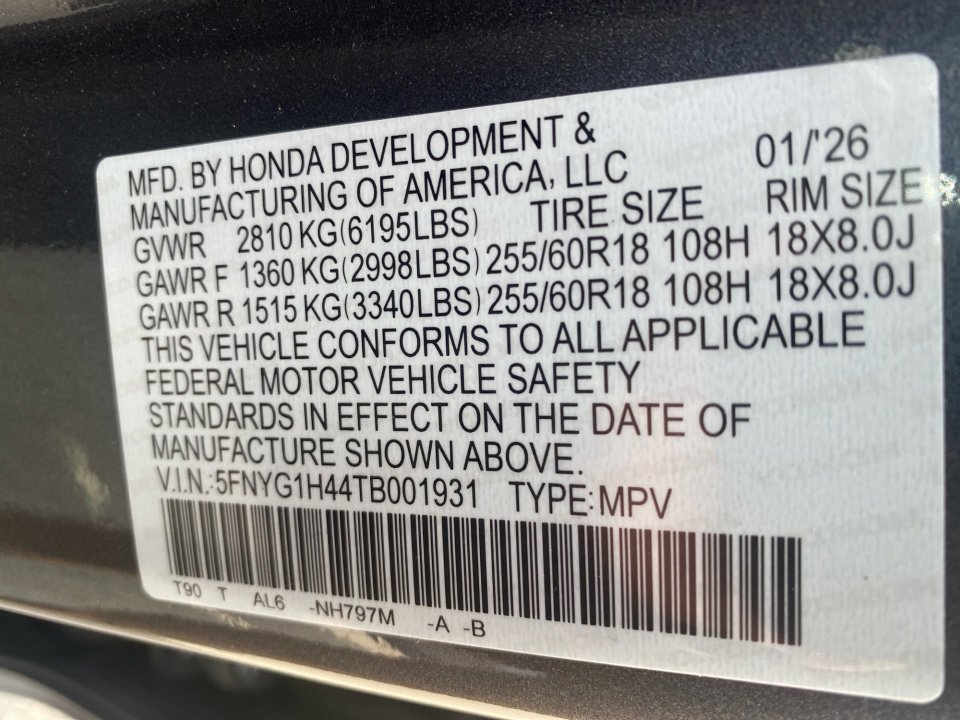 Certified 2026 Honda Pilot EX-L image 39