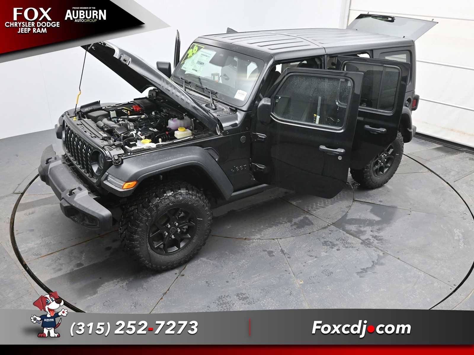 New 2026 Jeep Wrangler Unlimited Sport image 33