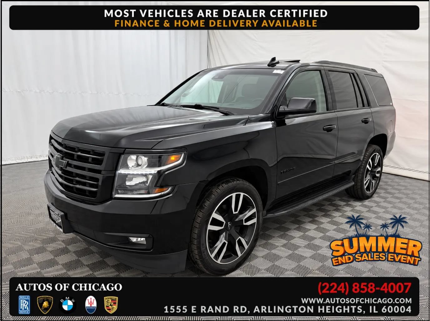 Used 2018 Chevrolet Tahoe Premier AWD/4WD image 1