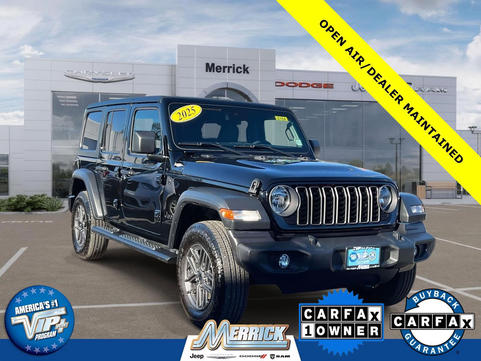 Used 2025 Jeep Wrangler Unlimited Sport AWD/4WD image 1