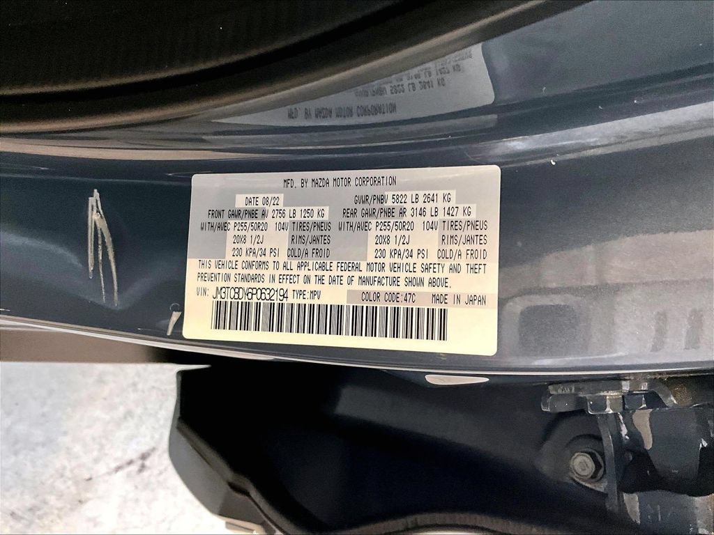 Used 2023 MAZDA CX-9 Carbon Edition AWD/4WD image 37