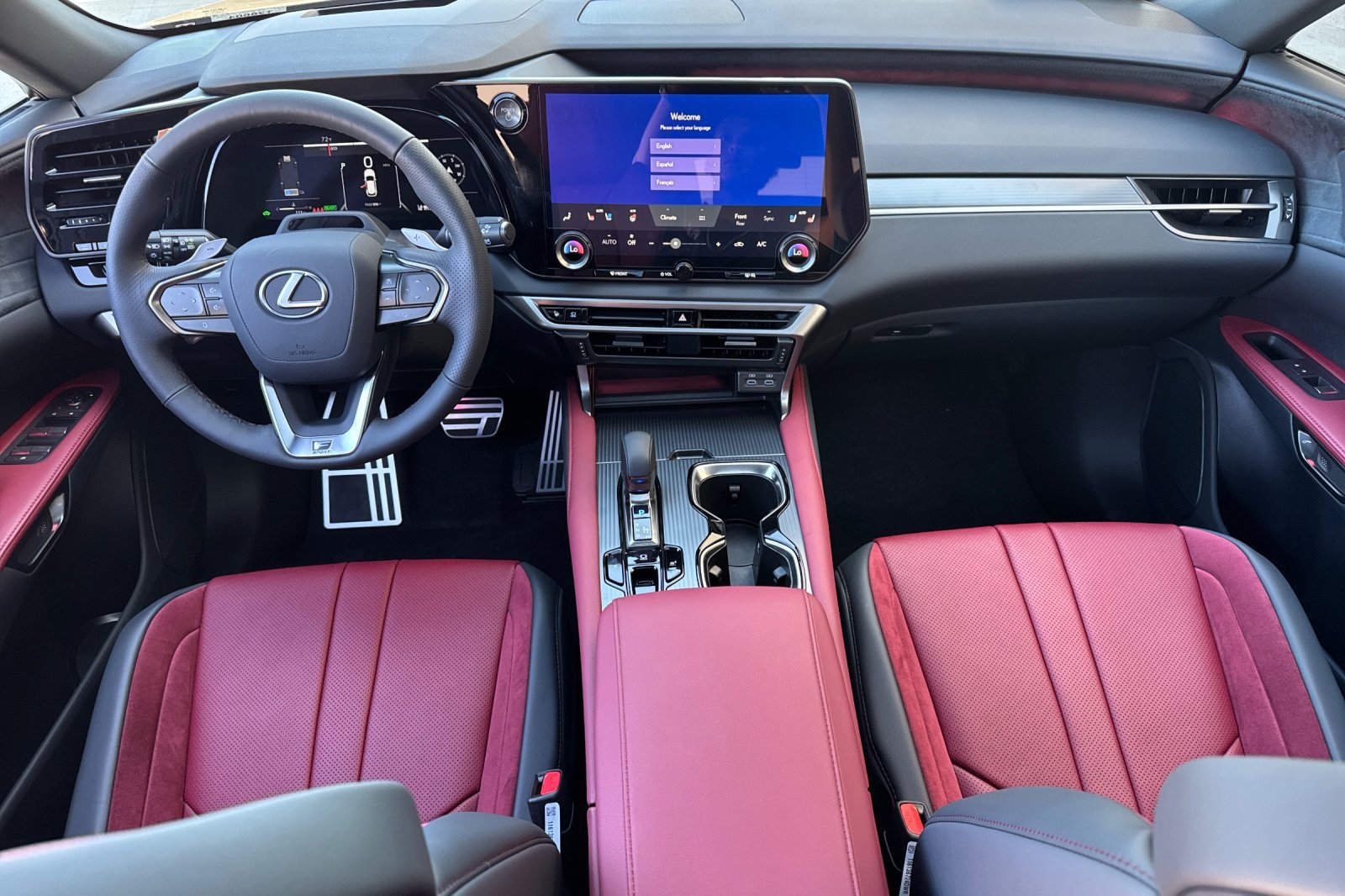 New 2026 Lexus RX 500h F Sport w/ Convenience Package AWD/4WD image 14