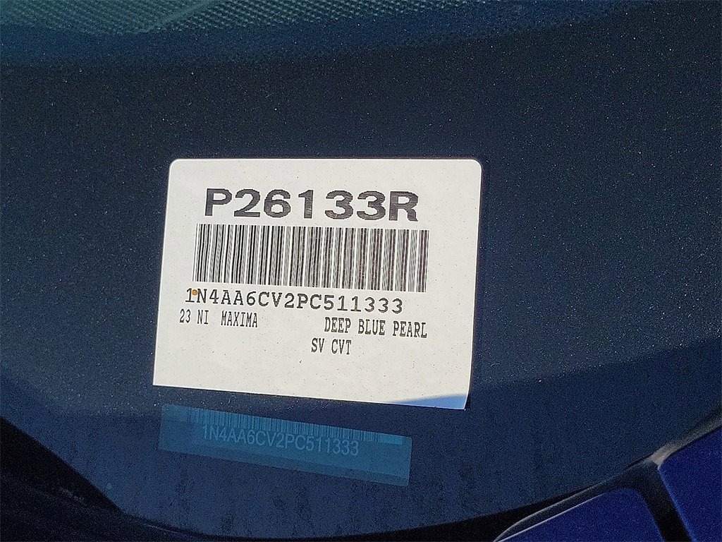 Certified 2023 Nissan Maxima SV w/ Floor Mat Group image 32