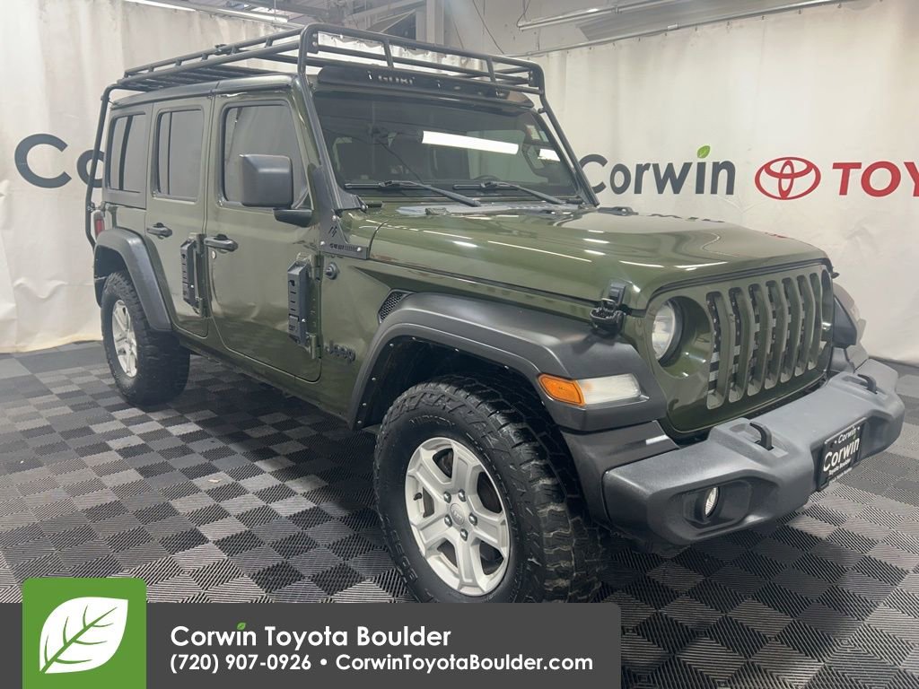 Used 2021 Jeep Wrangler Unlimited Sport image 1