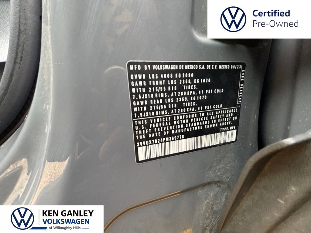 Certified 2023 Volkswagen Taos SE AWD/4WD image 11