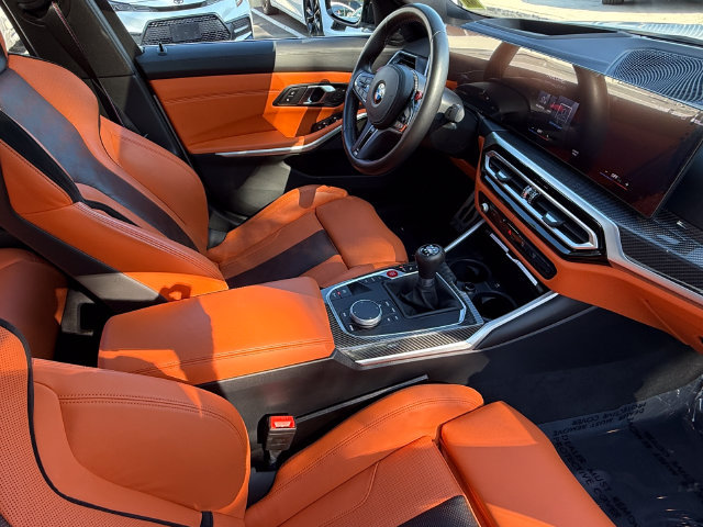 Used 2024 BMW M3 w/ M Carbon Exterior Package RWD image 25