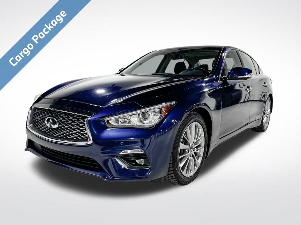 Used 2022 INFINITI Q50 Luxe w/ Cargo Package