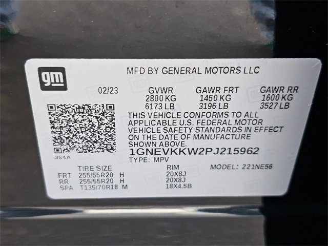 Used 2023 Chevrolet Traverse Premier w/ Redline Edition image 31