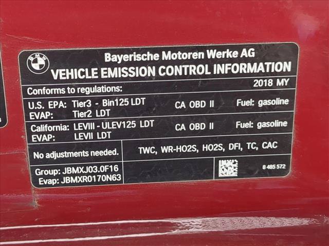 Used 2018 BMW X6 sDrive35i RWD image 26
