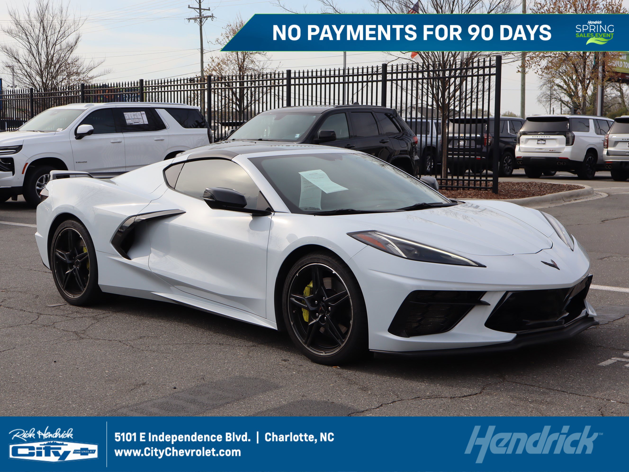 Used 2020 Chevrolet Corvette Stingray Preferred Cpe w/ 2LT Preferred Equipment Group image 1