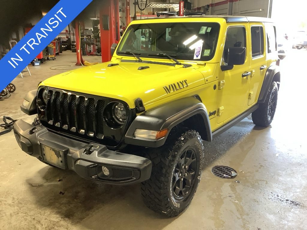 Certified 2023 Jeep Wrangler Unlimited Sport AWD/4WD image 1