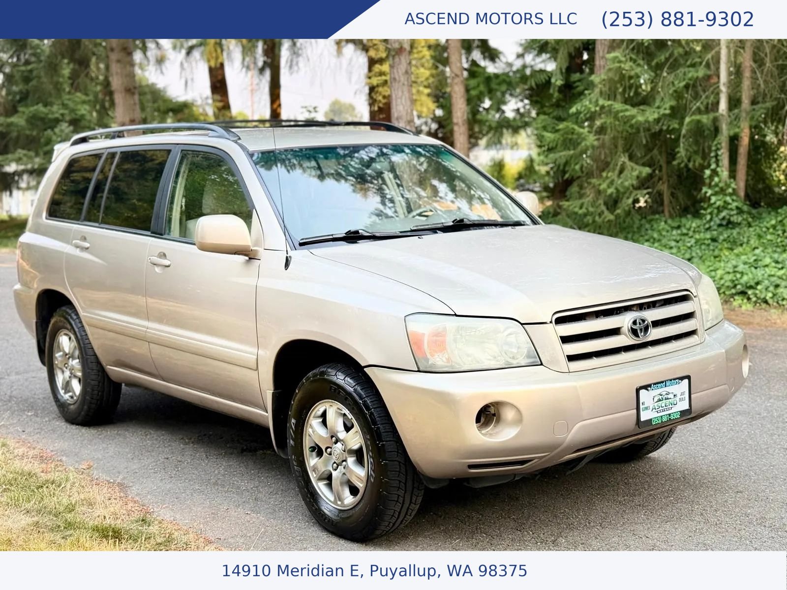 Used 2004 Toyota Highlander 4WD V6 w/ Appearance Pkg image 7