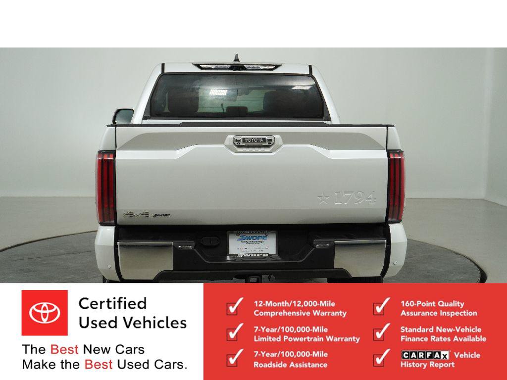 Certified 2025 Toyota Tundra 1794 Edition AWD/4WD image 4