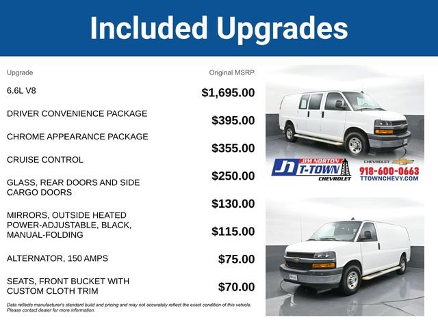 Used 2021 Chevrolet Express 2500 w/ Driver Convenience Package image 5