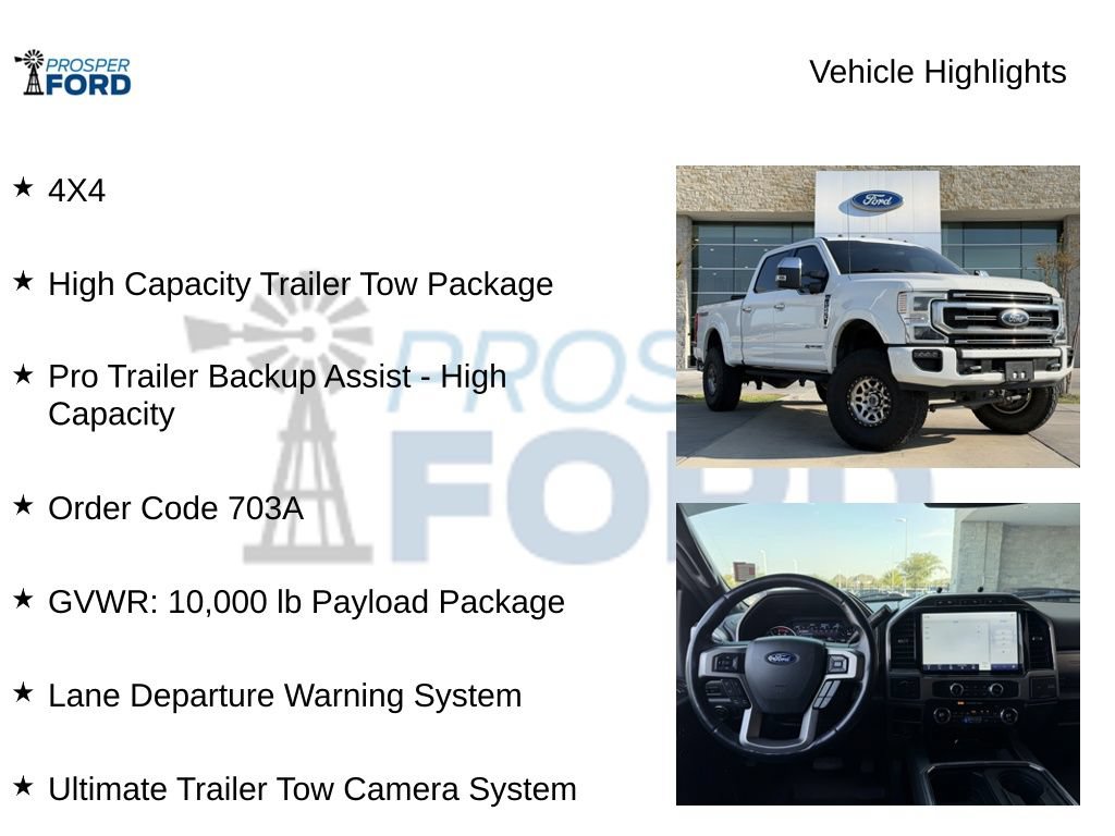 Used 2022 Ford F250 Platinum w/ Tremor Off-Road Package AWD/4WD image 5