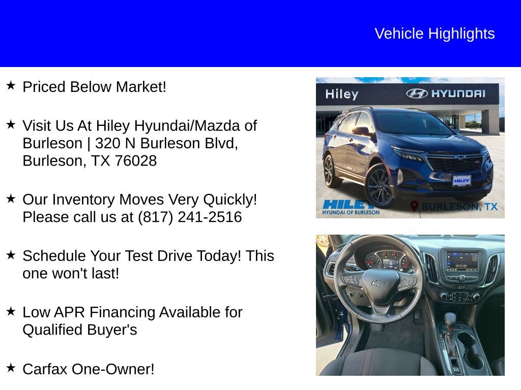 Used 2022 Chevrolet Equinox RS image 9