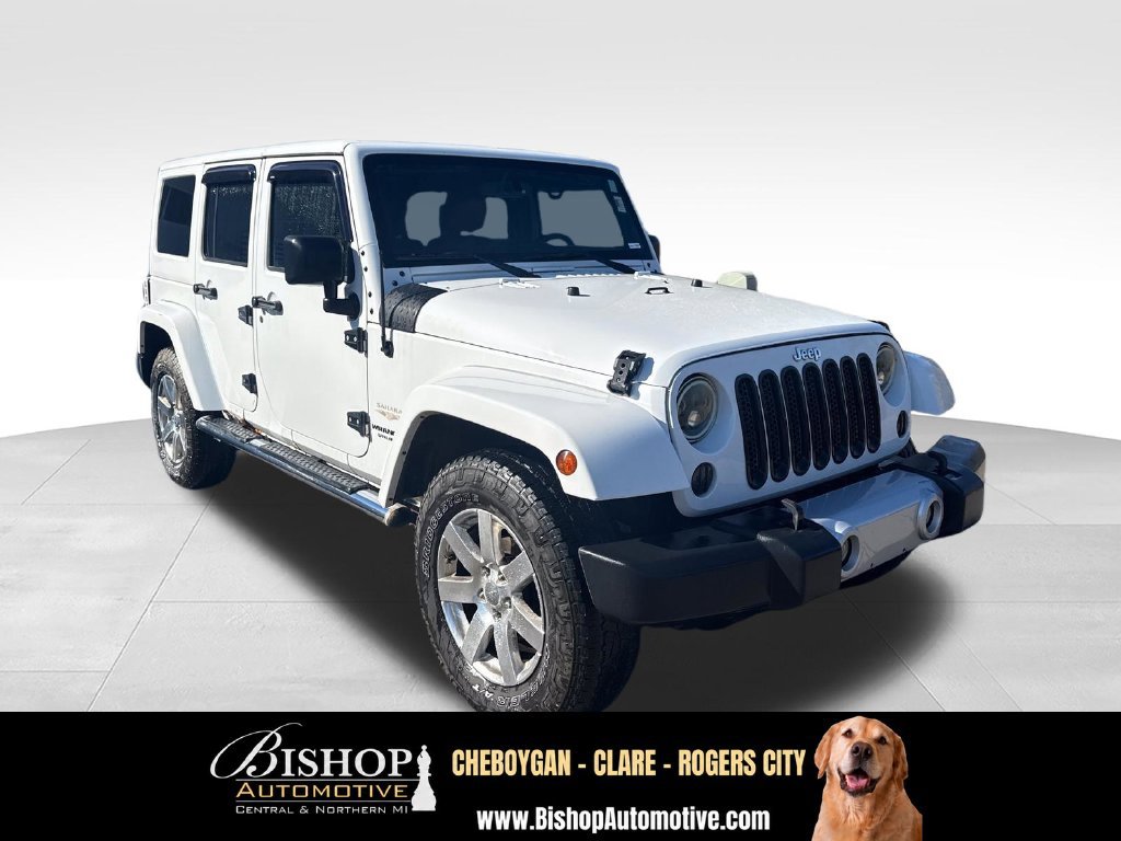 Used 2015 Jeep Wrangler Unlimited Sahara w/ Dual Top Group AWD/4WD image 12