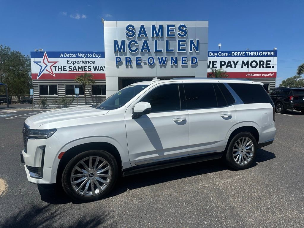 Used 2021 Cadillac Escalade Premium Luxury w/ Driver Assist Tech Package image 1