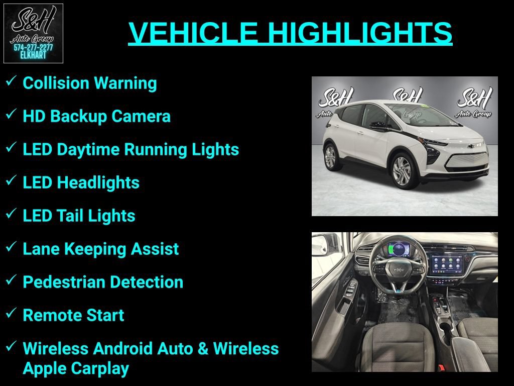 Used 2023 Chevrolet Bolt LT w/ Driver Confidence Package FWD image 3