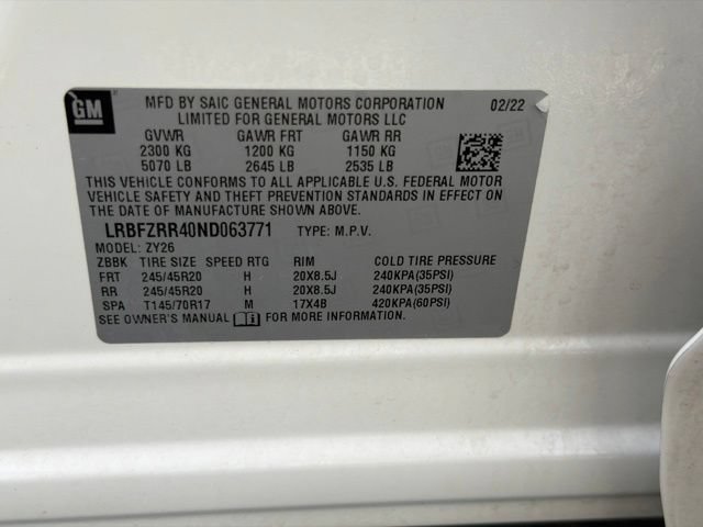 Used 2022 Buick Envision Avenir w/ Technology Package II FWD image 27