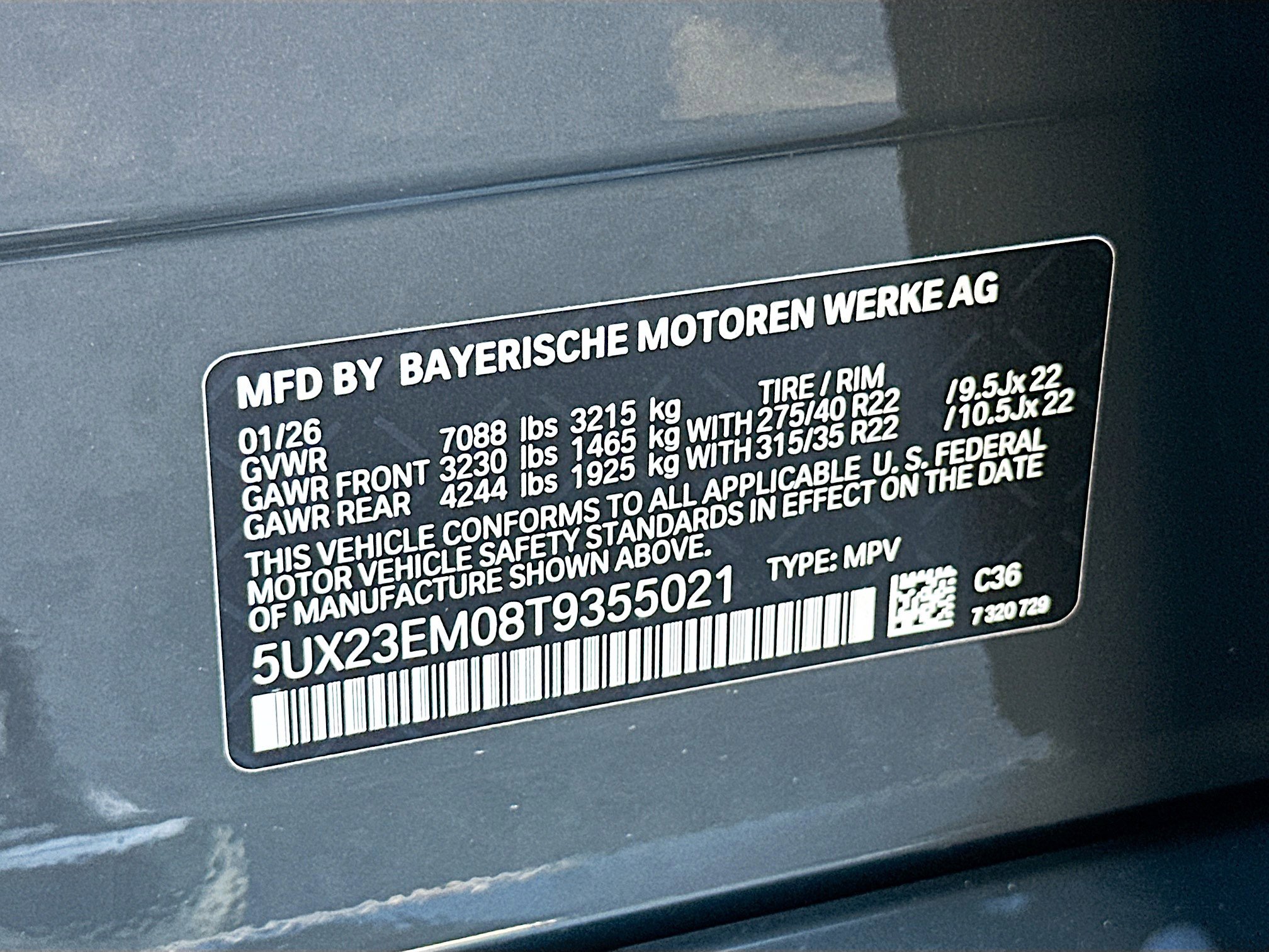 New 2026 BMW X7 xDrive40i w/ M Sport Package image 28