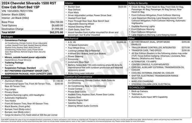 Used 2024 Chevrolet Silverado 1500 RST image 5