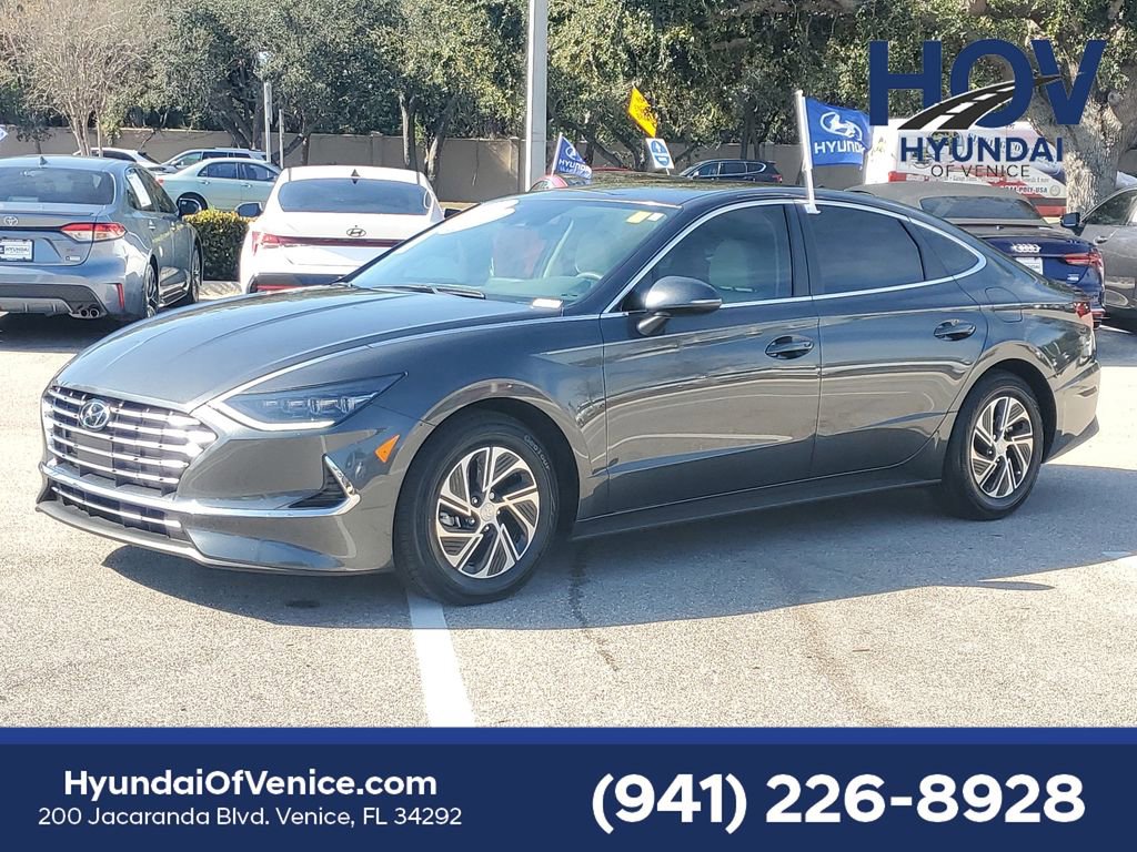 Certified 2023 Hyundai Sonata Blue w/ Cargo Package image 12