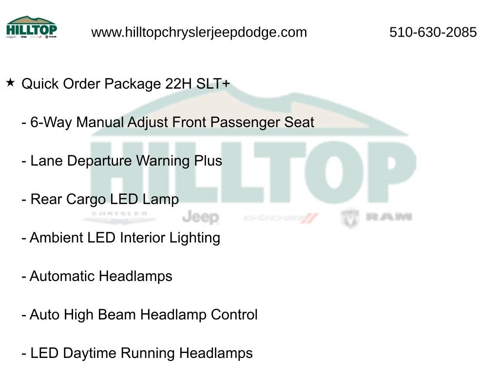 New 2026 RAM ProMaster 2500 w/ Quick Order Package 22H SLT+ image 15